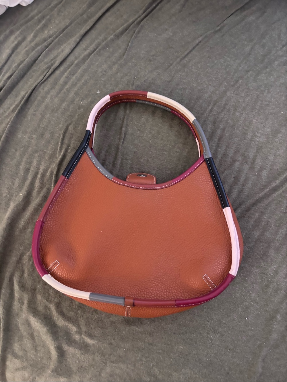 Tan Coach Coachtopia Ergo bag